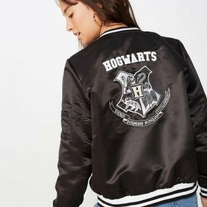 HP Hogwarts Crest Bomber Jacket